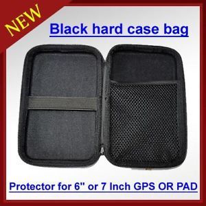 Black Eva Hard Case Bag Cover for 6 0" 7 0 inch GPS Pad