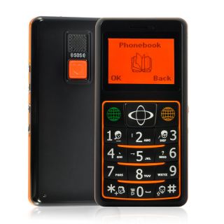 Unlocked Elder Senior Mobile Cell Phone GSM GPS Tracker SOS FM Torch GPS Tracke