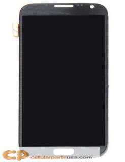 LCD Touch Screen Digitizer Replacement Gray for Samsung Galaxy Note II 2 N7100