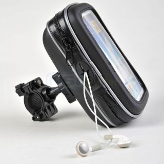 Bicycle Handlebar Mount Holder Waterproof Case Bag for N7100 Garmin Magellan GPS