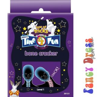 Time 4 Fun Magic Tricks Bone Cracker Joke Novelty Kids Toys