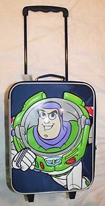 Toy Story Buzz Lightyear Rolling Children's Suitcase Free 8 Piece Gift Set