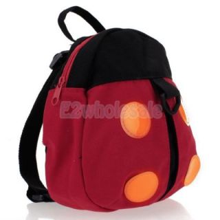 10x Cute Ladybug Shape Baby Toddler Safety Harness Backpack Strap Anti Lost Bag