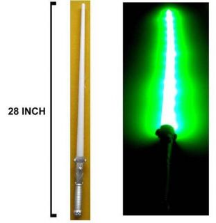 12 Green LED Light Saber Swords Toys Pretend Play Kids New Toy Sword Lightup