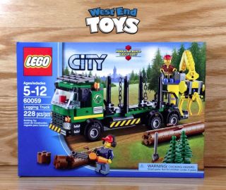 Lego City Logging Truck 60059 • Brand New 2014 in Hand Ships Quick
