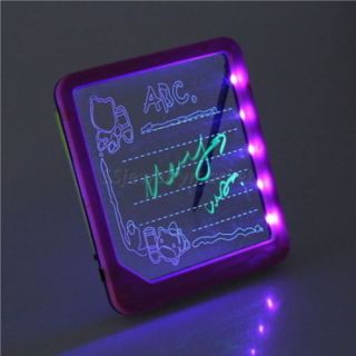 LED Message Board Painting Writing Panel Tablet with Fluorescent Marker Pen