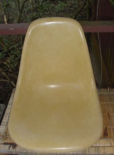 Vintage Herman Miller Eames Fiberglass Shell Chair No Base 1 of 2 Available
