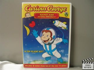 Curious George Rocket Ride and Other Adventures DVD 2007 025195003131