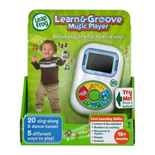 New LeapFrog White Educational Kids Childrens Learn and Groove Music Player Toy