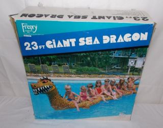 Giant Inflatable 23 Foot Pool Toy Sea Dragon Frenry Co