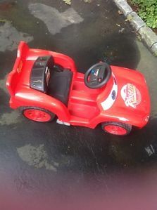 Kids Ride on Toy Power Wheels Disney Pixar Cars 2 Lil Lightni McQueen Car