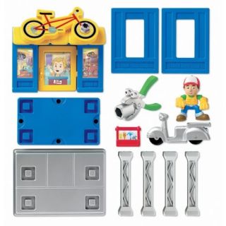 Handy Manny Toys Tools Construction Bike Shop Playset Disney and Fisher Price