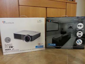 Brand New Digital LED Home Theater Projector Platinum Pearl 3G HDMI USB