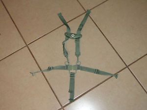 Safety 1st First High Chair Replacement 5 Point Seat Belt Harness Green