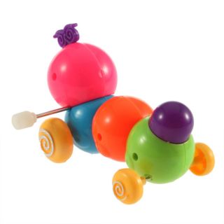 Funny Cute Baby Kids Colorful Inchworm Carpenterworm Twist Forward Movement Toy