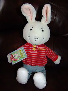 1997 Eden Toys PBS Kids Arthur Friend Buster Baxter Plush Doll 18"