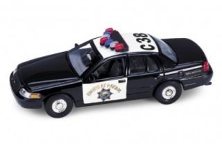 Welly 1999 Ford Crown Victoria California Highway Patrol 1 34 4 3 4" Length