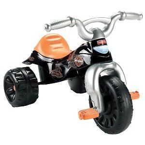 Fisher Price Harley Davidson Motorcycle Trike Boys Ride Toy 3 Wheel Bike Kids