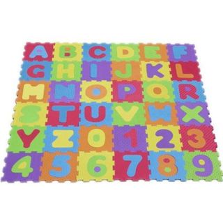 Kids Alphabet Numbers Play Mat Jigsaw Letters Soft Foam