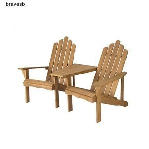 Adirondack Table Yard Deck Lawn Cedar Home Garden Patio Furniture Chairs Home