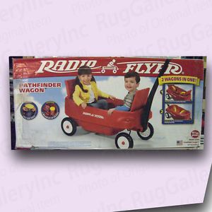 Radio Flyer 2700W Pathfinder Toy Wagon Convertible Ride on Outdoor Children Kids