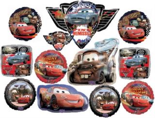 Disney Cars Birthday Party Balloons Bouquet Supplies Decorations Cars 2