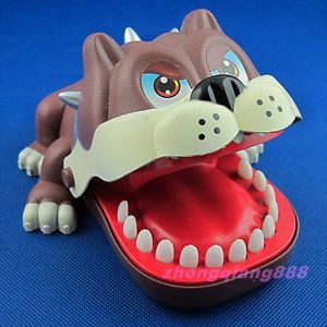 Puppy Mouth Dentist Bite Finger Game Funny Lucky Dog Kids Adults Toy Z8