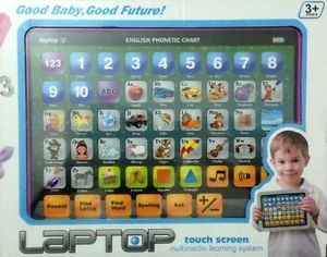 My First Tablet Kids Learning Computer Toy Childrens Laptop Educational Toy Game