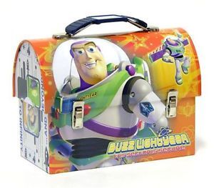Disney Pixar Toy Story Buzz Lightyear Woody Kids School Toolbox Lunch Box Bag NW