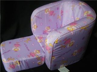 Purple Princess Fairy Canopy Chair Toy Box Bedroom Decor Set for Girls New