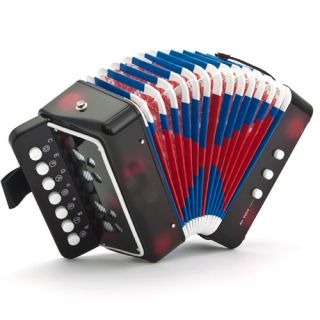 New Kids Instrument Music Accordion Button Piano Toys Great Gift Kids Black