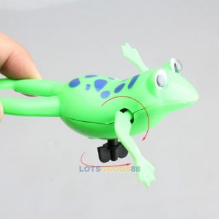 New Party Favors Wind Up Swimming Frog Pool Bath Luau Party Favors Swimming Toy