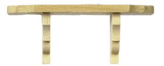 Doll House Mini Wooden Shelves Display Shelf 2 Pieces Miniature