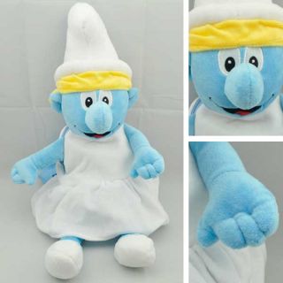 Big Smurf Character Smurfette Plush Toy Doll Stuff Without Pants TW1038
