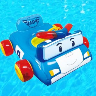 Baby Kids Float Raft Ring Tube Inflatable Seat Swimming Boat Walker Car Poli