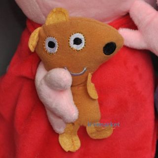 2 Pcs Cute Peppa Pig Plush Doll Stuffed Toys Figure Peppa George 8" Kids Gift