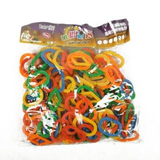 Pack Multi Color Plastic Chain Buckle Building Blocks Toy for Kids Preschool