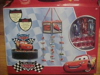 Disney Cars Birthday Party to Go Decorations Kit Cake Toppers Lightning New