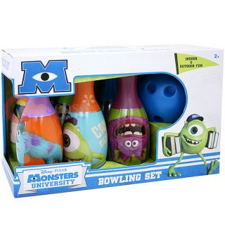 Monsters University Kids Bowling Set Monster U Toy Licensed