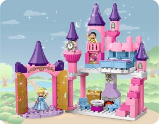Lego Duplo Disney Princess Cinderella's Castle Sleeping Beauty's Room 6154 6151 673419166294