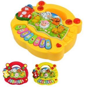 Kid Baby Intelligence Develop Toy Fair Sounding Music Baby Animal Farm Piano Q2