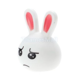 Cute Bunny Rabbit Color Changing LED Night Light Lamp for Bedroom Decoration New