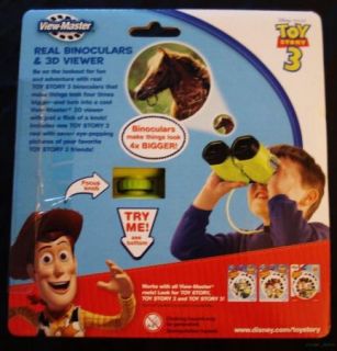 Fisher Price Viewmaster Disney Pixar Toy Story 3 Real Binoculars and 3D Viewer
