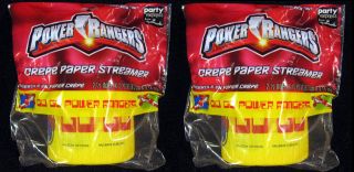 Power Rangers Birthday Party Supplies Plates Candle Table Cover Banner and More