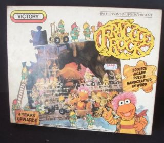 1983 Fraggle Rock Wooden Jigsaw Puzzle 28