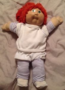 CPK Cabbage Patch Kids 1985 Original Appalachian Artworks Red Hair Green Eyes