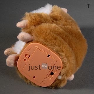Funny Cute Mimicry Pet Plush Talking Swing Hamster F Kids Birthday Creative Gift