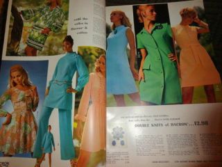 Vintage Spiegel Catalog Spring Summer 1970 Women's Fashion Collections Lingerie