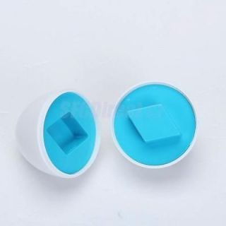 6 Shapes Color Education Brand New Wisdom Smart Egg Puzzle Baby Kid Toy