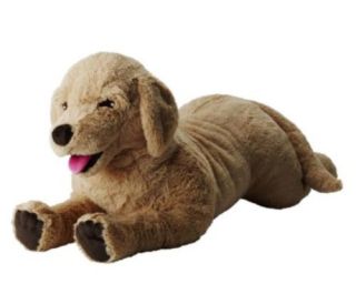 IKEA Golden Retriever Lab Dog 27 " Kids Stuffed Animal Toy Gosig New